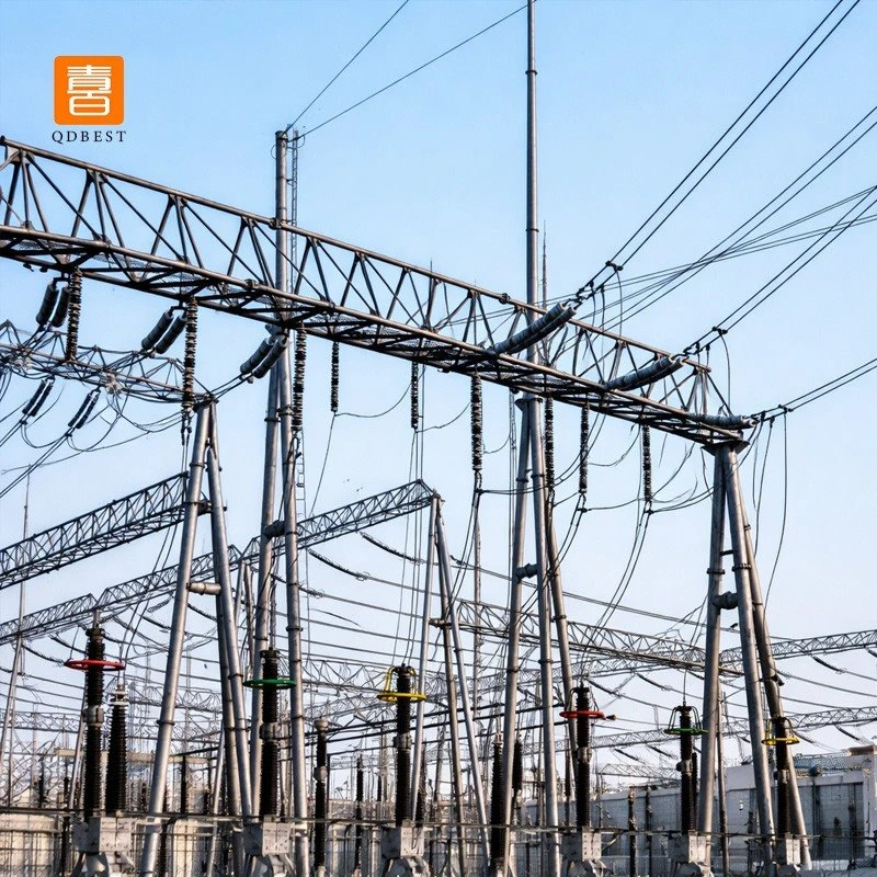 Gantry structures for Electrical Substations Manufacture